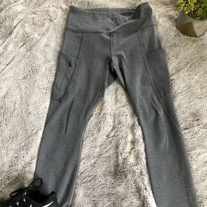 Athleta Womens Size SMALL Gray Leggings